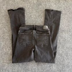 American eagle size 0 Black flare jeans