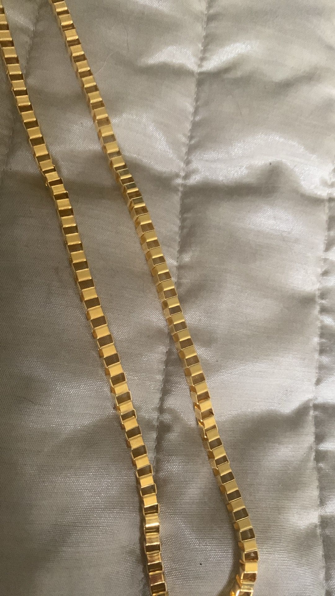 Gold Plated Necklace $45, Bracelet $15 