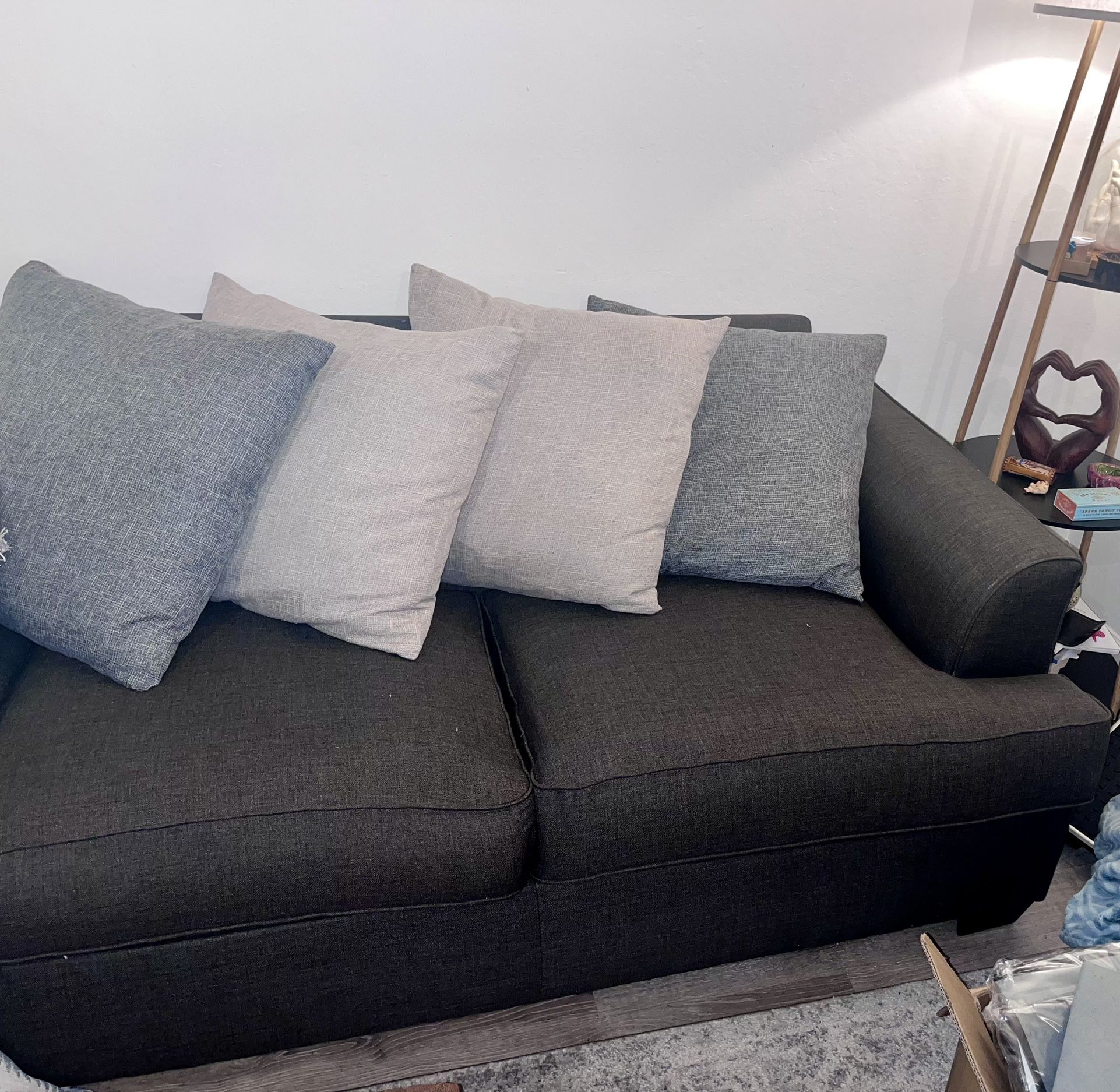 Clean Sofa with cushions** $70 OBO