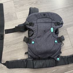 Infantino Flip Advanced 4-in-1 Baby Carrier - Ergonomic, Convertible, Face-in and Face-Out Front and Back Baby Carrier for Newborn to Toddler 8-32 lbs
