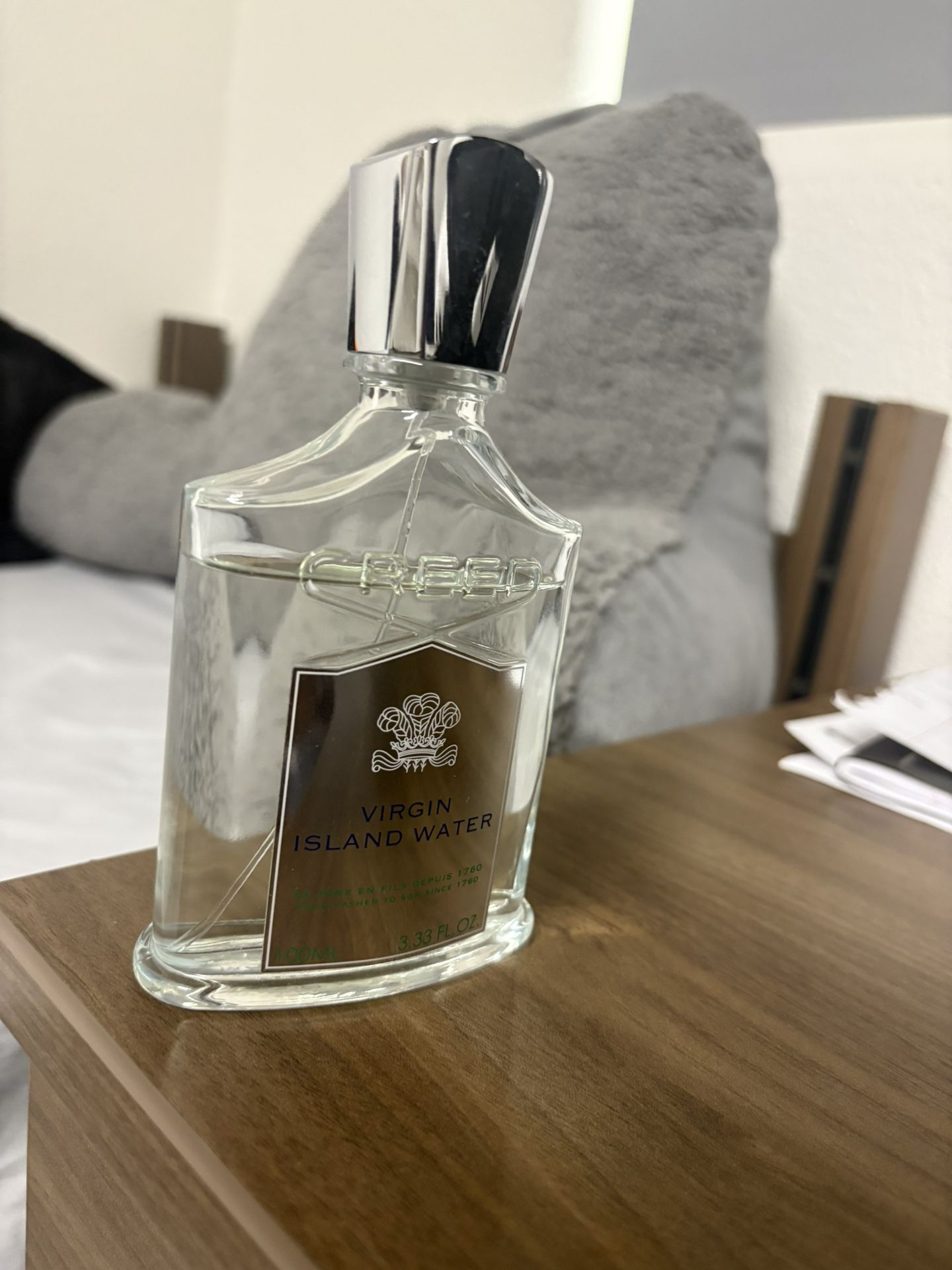 Creed Aventus Virgin Island Water Cologne 3.3 (used) 80-85%