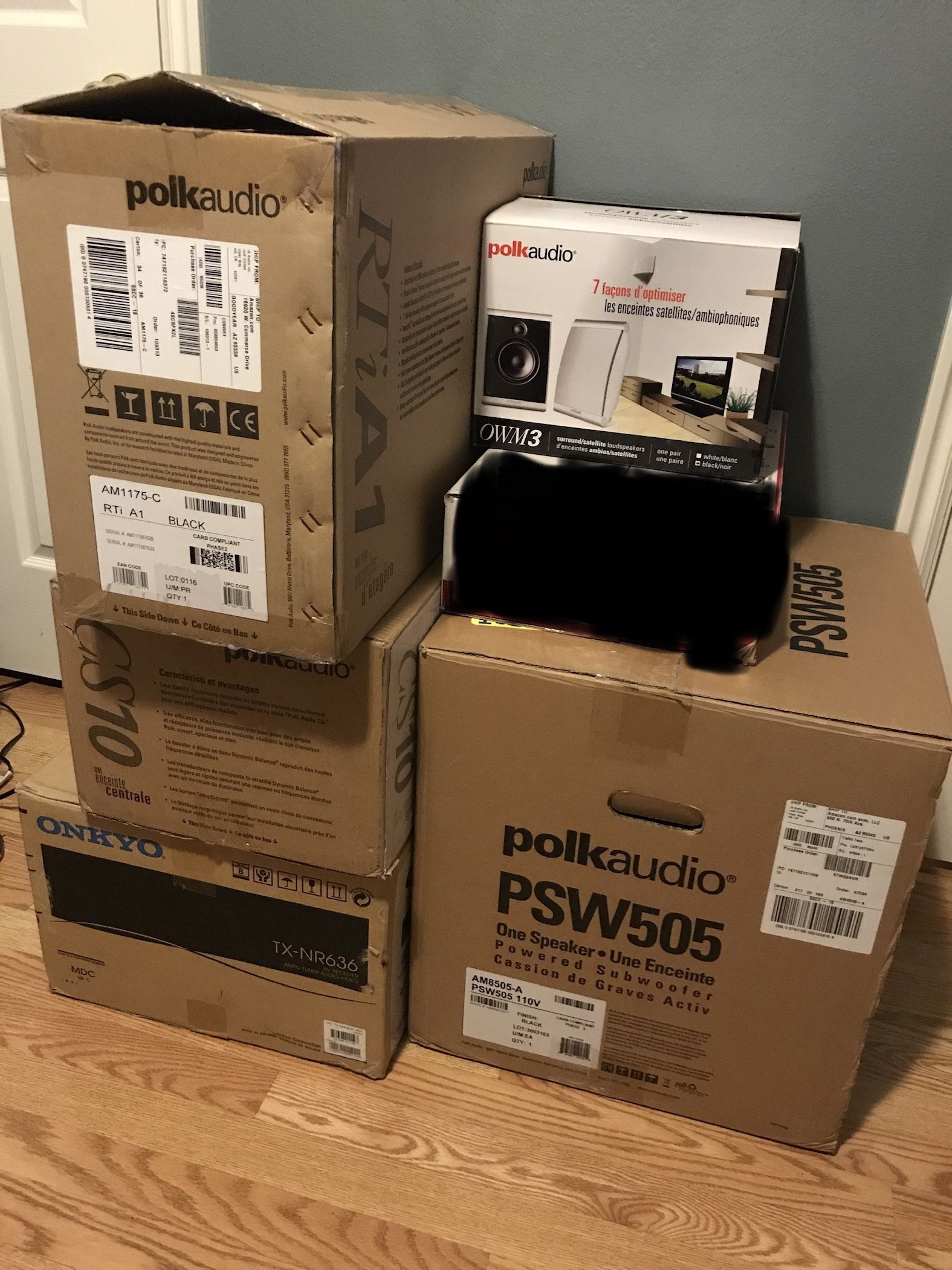 Onkyo 7.2 Surround Sound System