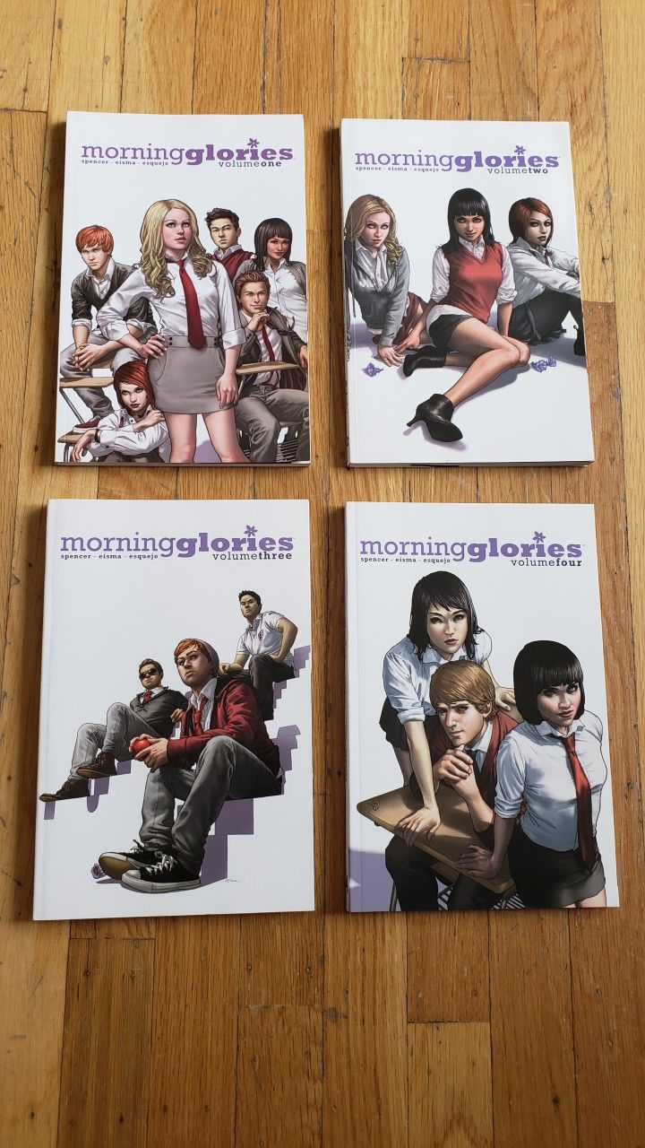 Manga Morning Glories Comic Novel Books Set