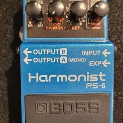BOSS PS-6 Harmonist Guitar Pedal
