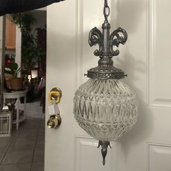 Vintage Chandelier Lamp 