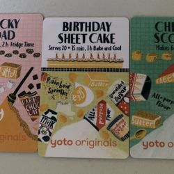 Yoto Cards Baking 