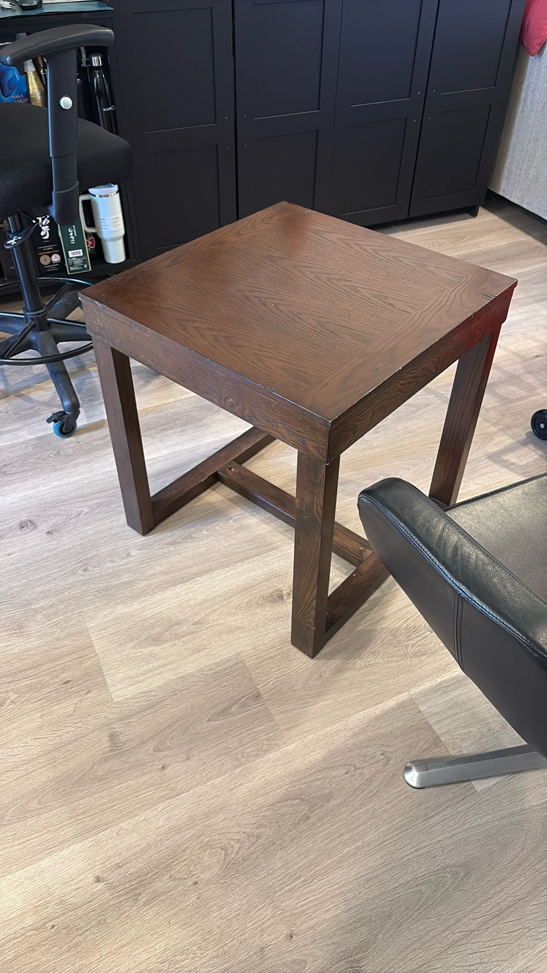 Wood End Table