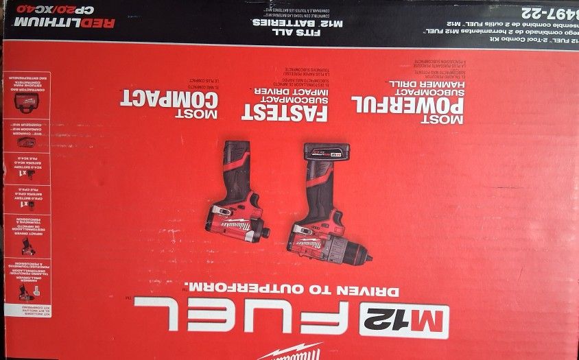 Milwaukee M12 Fuel Driven to Outperform 3497-22
