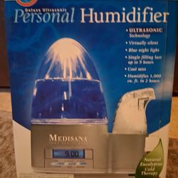 DELUXE UKTRASONIC PERSONAL HUMIDIFIER