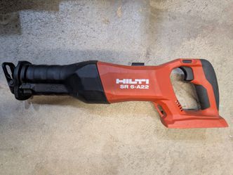 SR 6-A22 Hilti Reciprocating Saw Tool Only