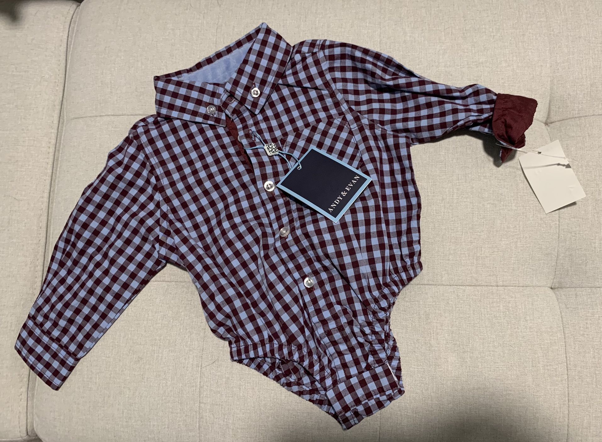 Sz 3-6 mo NEW Andy & Evan Onesie