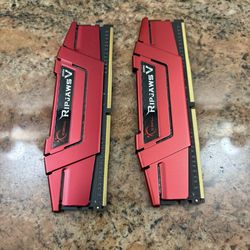 16 GB. (2x8gb) DDR 4, G.Skill RipJaws Ram