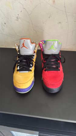Air Jordan 5 Retro SE "What The" (model CZ5725-700).