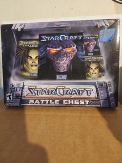 original StarCraft Battle Chest. This product bundles the original game and its expansion set