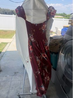 Floral dress size small