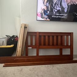 Twin size bed frame - No hardware Included 