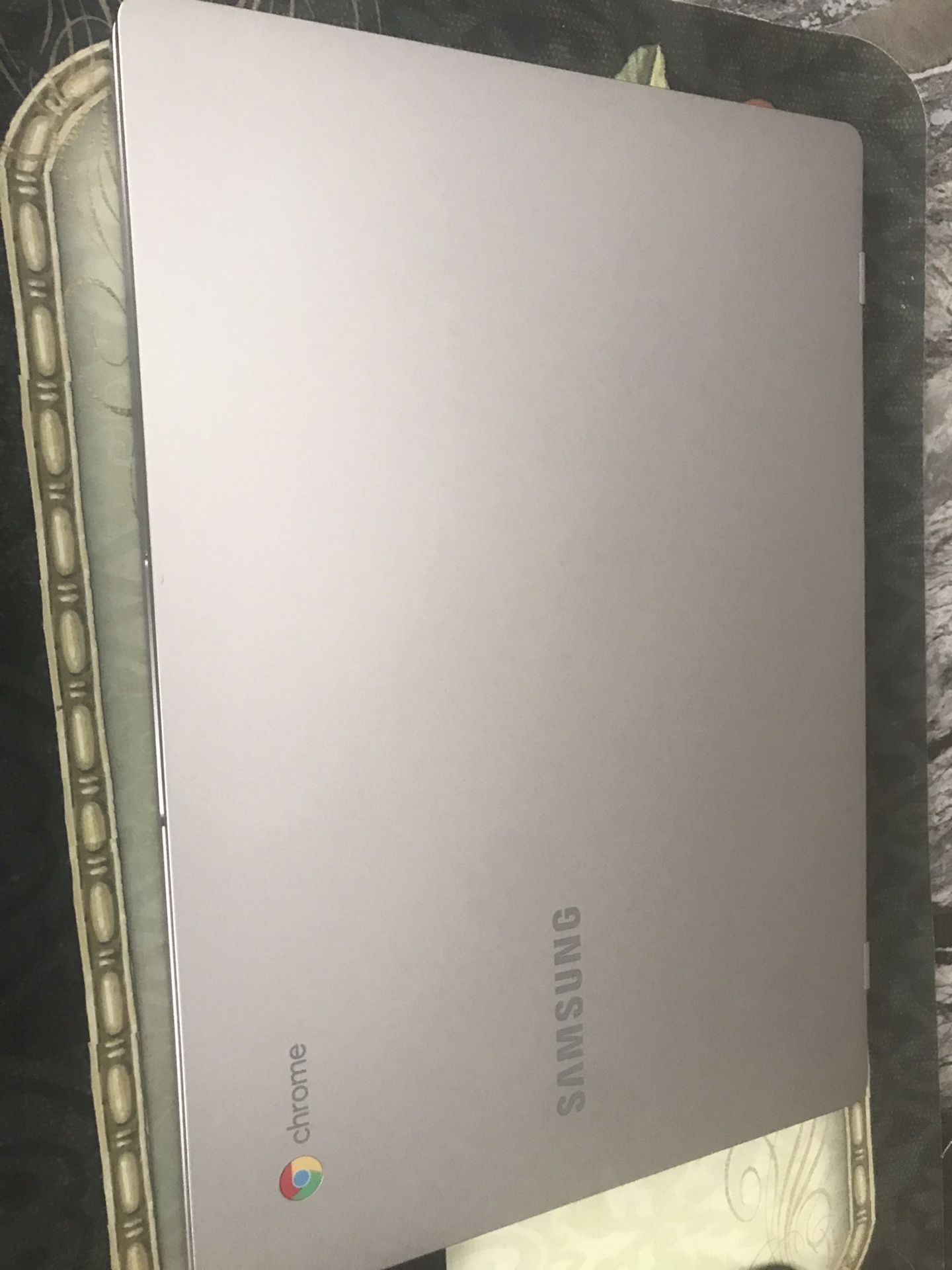 Silver Samsung Chromebook