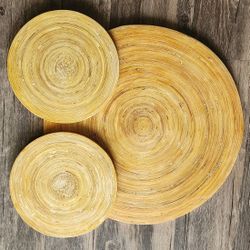 Bamboo Hot Pads/Trivets