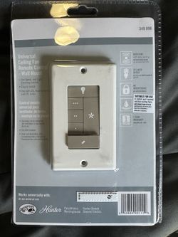 Universal Ceiling Fan Control - Wall Mount