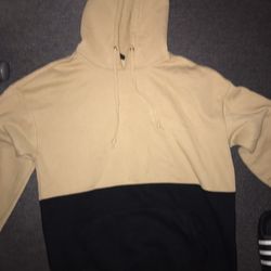 Yellow and Black Hoodie 