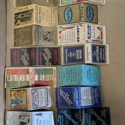 1930s Restaurant Matchbooks