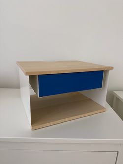 IKEA stomsö wall mounted bedside table