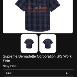 Supreme Shirt (L) Og real