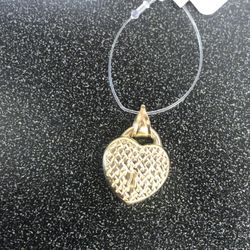 10K YG Heart Pendant/.9 Grams/ LAYAWAY SPECIAL