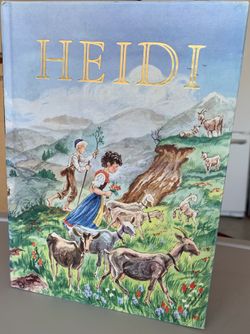 Heidi by Johanna Spyri copyright 1945 printing 1980