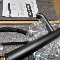 Swiss Madison Ivy High Arc Vessel Sink Faucet In Matte Black