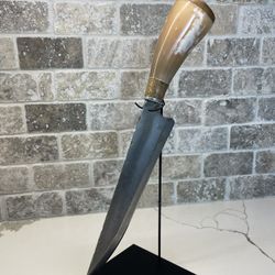 Carbon Forged Handcrafted Knife 9inch Blade
