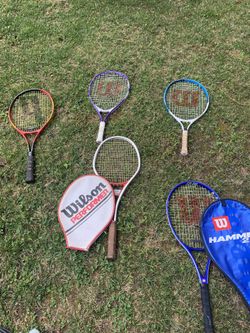 tennis rackets $20 each