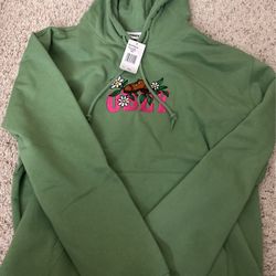 Large Jade Obey Hoodie