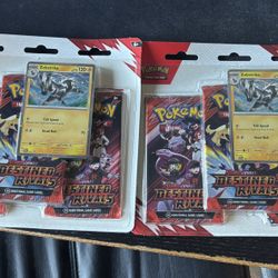 Pokemon Destined Rivals 3 Pack Blister