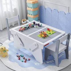 Kids Play Table and 2 Chair Set