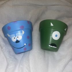 Monster Inc. Flower Pots 