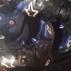 Alpine Star's Tech10 Motocross Boots New 