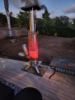 Gravity Feed Pellet Heater