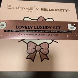 Hello Kitty Bath Set 