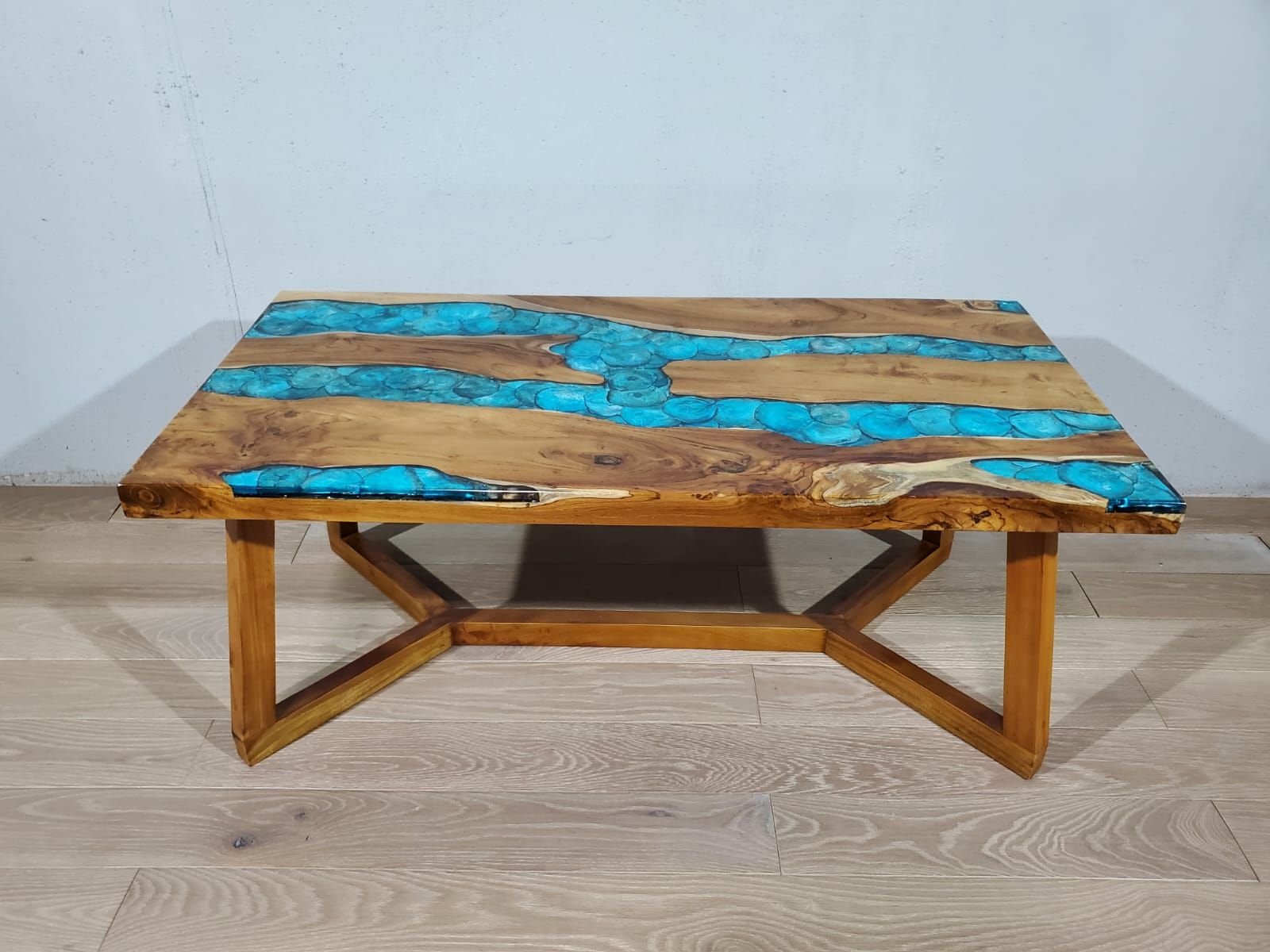 Resin Rectangular Coffee Table