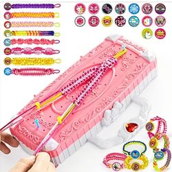 TQRAZ Bracelet Making Kit,Friendship Bracelet Kit,Arts and Crafts for Kids Age 8-12,Bracelet Making Kit for Girls 8-12,Birthday Gifts Ideas for Girls 