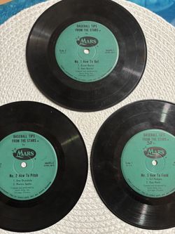 Vintage 1962 Baseball Tips From The Stars 