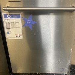 whirlpool dishwasher (warranty included)