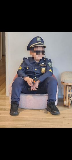Kids Police Officer Costume Set