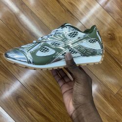 Green Bottega Venetas 