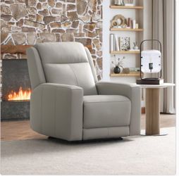 Wren Zero Gravity Power Leather Recliner With Powered Headrest