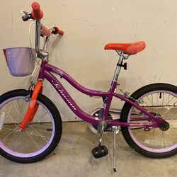 Schwinn 18” Kids Bike - Purple 