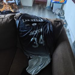 Brand New Universal Las Vegas Raiders Bo Jackson Car Seat Covers