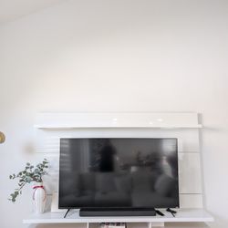 Floating TV Wall Mount With Storage 