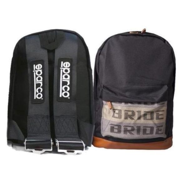 New Bride Racing Backpack with Sparco Straps